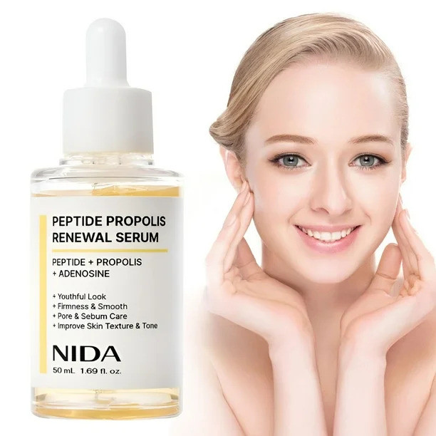 NIDA Hydrating Renewal Serum(s) CICA Hyaluronic acid Peptide Propolis Adenosine ผิวแห้งริ้วรอย Centella Asiatica 50ml