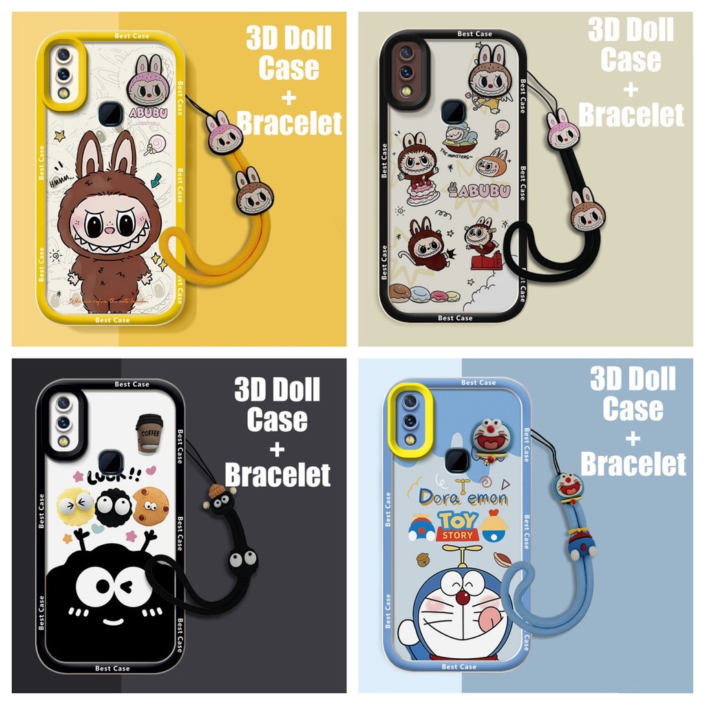 เคส Vivo Y97 เคส Vivo V11i เคสเข้ากันได้กับตุ๊กตา 3D Cool การ์ตูนน่ารักเคสโทรศัพท์แบบนุ่ม B-YQ-GZJT