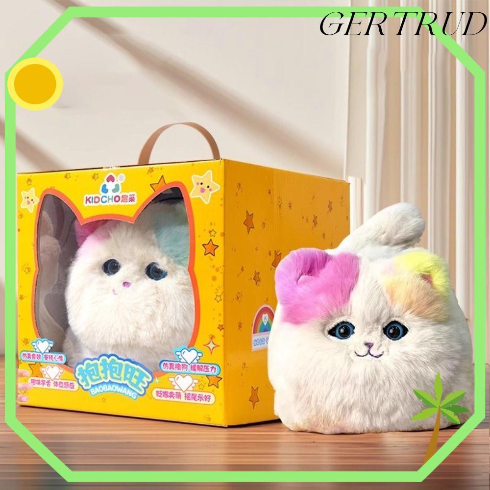 GERTUD Interactive Huggy Cat, ตุ๊กตาไฟฟ้าเหมือนจริง, การออกแบบจําลองฟังก์ชั่นแบบโต้ตอบพูดคุณสมบัติตุ