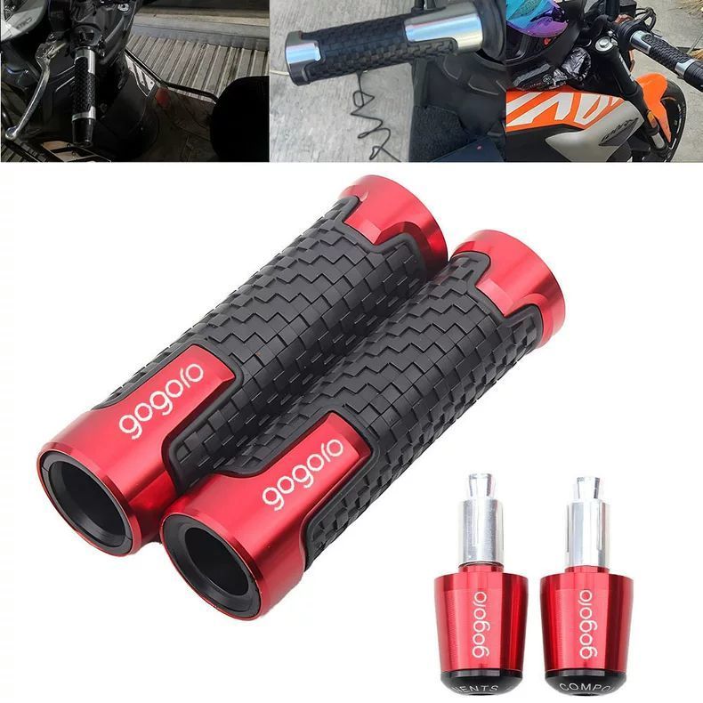 ชุดมือจับ GOGORO แบบปรับแต่ง กันลื่น พร้อมหัวครอบปลายมือจับ