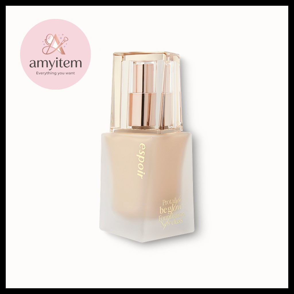 [Espoir] Protailor Be Glow Foundation New Class -No.3 Petal / Korean Foundation / Radiant Glow by am