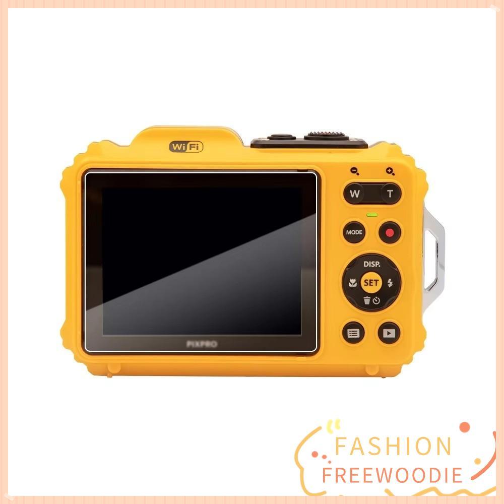FREEWOODIE สําหรับ Kodak WPZ2 กล้องกระจกนิรภัยหน้าจอ, 9H โปร่งใสกล้องฟิล์มแก้ว,แบบพกพาอุปกรณ์เสริมกล