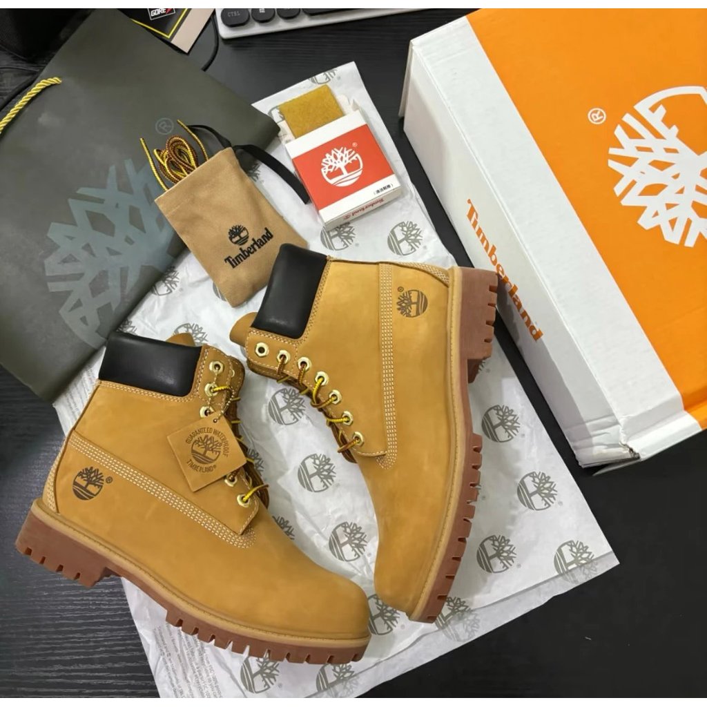 Timberland Timberland Classic Rhubarb Boots High-Top Timberland Mens Shoes 10061 Not Bad to Kick