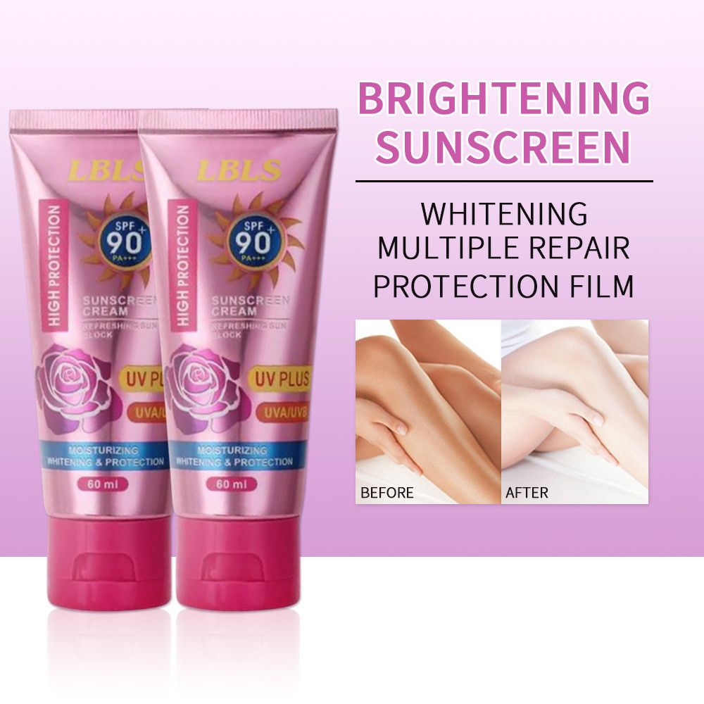 Beautye 60ML SPF90 + ครีมกันแดด High Protection UV กันน้ํา Multi Effect Repair Isolation BB ครีม Fac