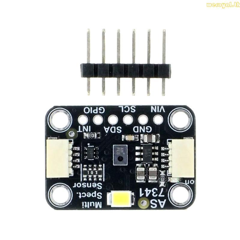 Weroyal AS7341 สเปกตรัม 11 ช่องสําหรับการตรวจจับแสงจดจําสี