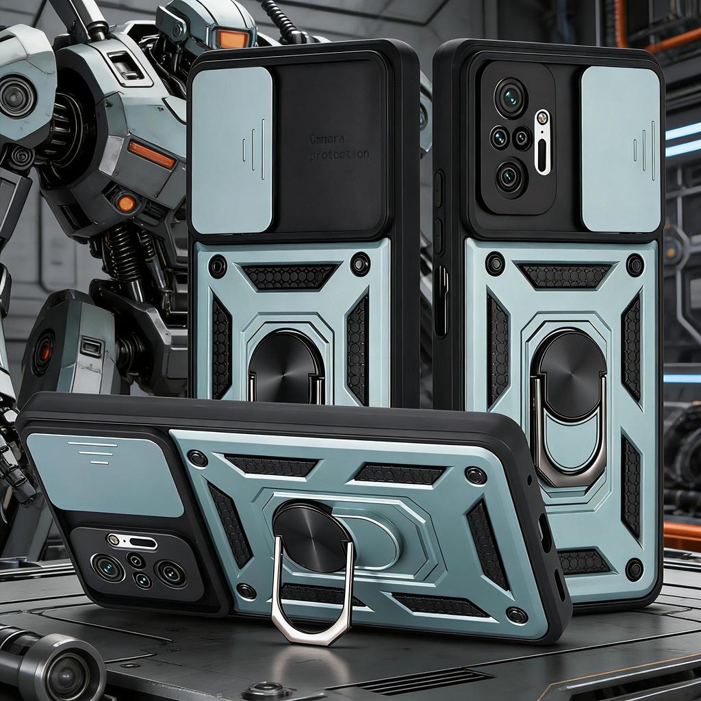 ป้องกันแฟชั่นเคสโทรศัพท์กันกระแทกเหมาะสําหรับ Xiaomi Redmi หมายเหตุ 10 10S Pro Max 5G เกราะที่ทนทานร