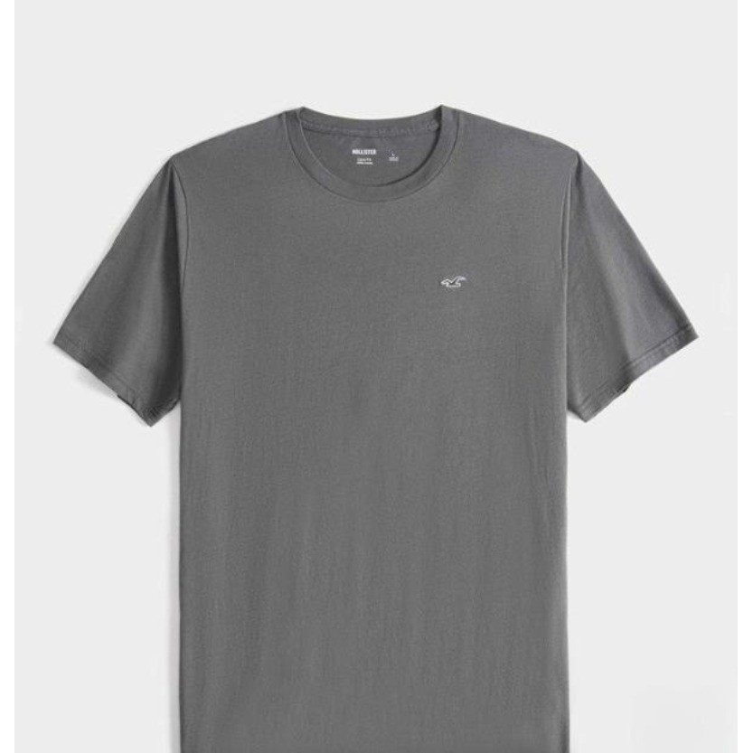 Little Seagull โลโก้ Graphic Tee Hollister ผู้ชายผู้หญิงอเมริกันสไตล์ลําลอง 100% ผ้าฝ้ายพรีเมี่ยมขนา