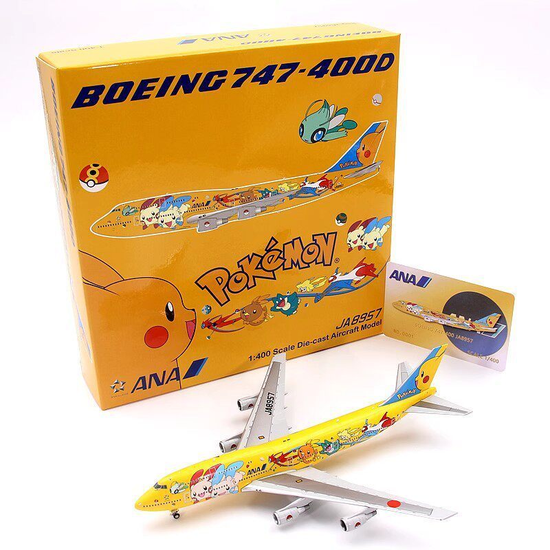 [โมเดลเครื่องบิน 1/400] GeminiStar 74403 All Japan Airlines B747-400 JA8957