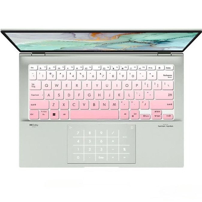 สําหรับ Asus VivoBook S14 Flip TN3402 TN3402Q TN3402QA TN3402YA S 14 Flip OLED TN3402 QA YA ซิลิโคนแล็ปท็อปแป้นพิมพ์ฝาครอบ Protector