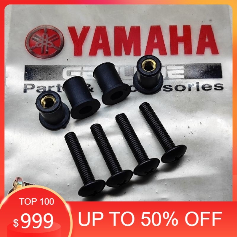 Yamaha Nmax New Nmax Oldi Aerox Lexi Xride Visor Bolts and Nuts