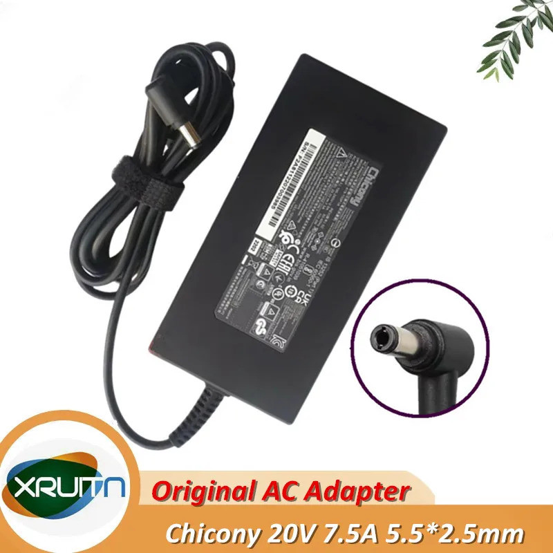 Original Chicony A18-150P1A อะแดปเตอร์ AC A150A048P 20V 7.5A 150W สําหรับ Gigabyte G5 ME แล็ปท็อปชาร