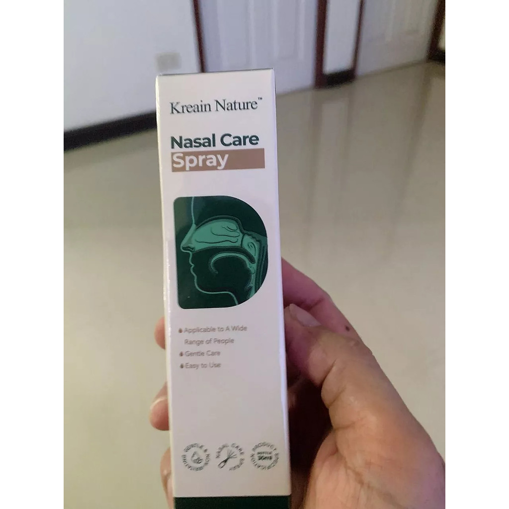 [โปรโมชั่น]Kreain Nature Nasal Spray บรรเทาอาการนอนกรนขณะนอนหลับและช่วยลดอาการคัดจมูก