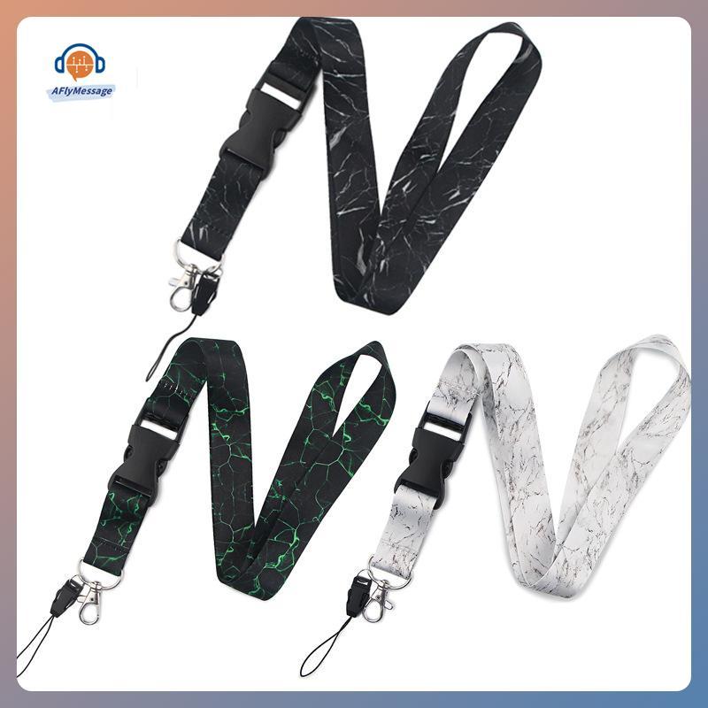 AFl พวงกุญแจสายรัดเชือกโทรศัพท์มือถือ charm สายคล้องคอสําหรับ ID Card keycord TH