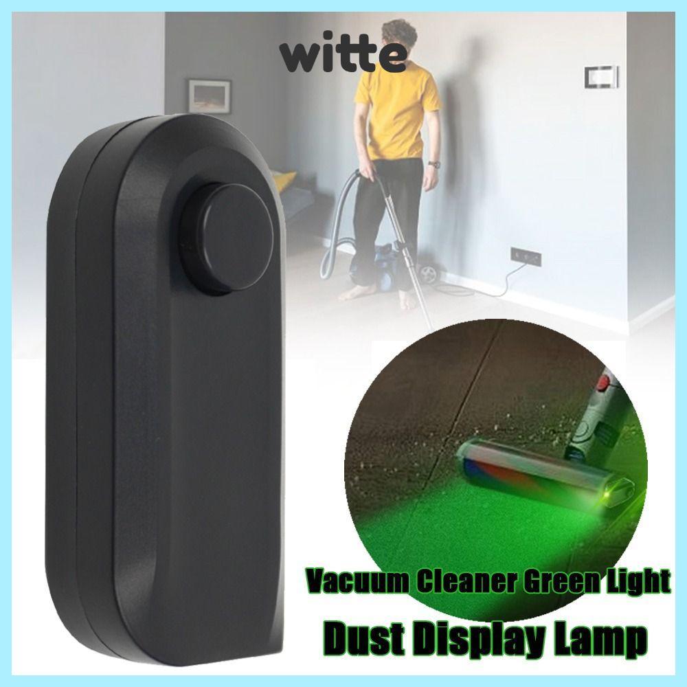 Witte เครื่องดูดฝุ่นแสงสีเขียว ไมโครสโคป LED ชาร์จ USB อุปกรณ์เสริมโคมไฟเลเซอร์สําหรับทําความสะอาดและเปิดเผยฝุ่นในโคมไฟ