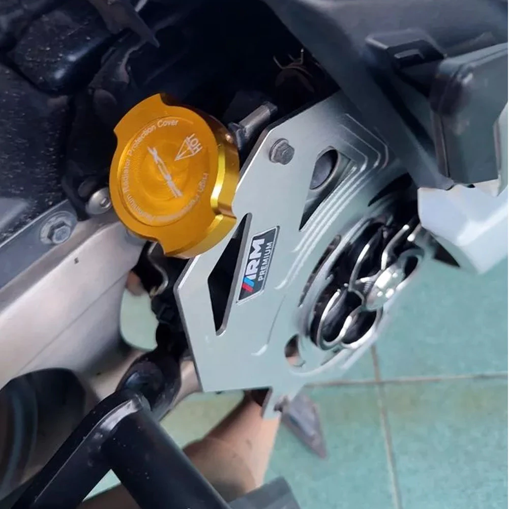 ฝาครอบหม้อน้ำอลูมิเนียม CNC HONDA PCX 150/160 thumbnail 7