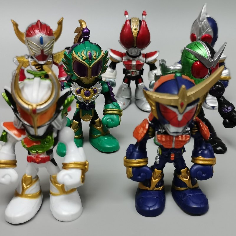 Dragon Rider Armor Fighting Kamen Rider W OOO Den-O SD Masked Superman เครื่องประดับ WCF เสียงปีศาจเ