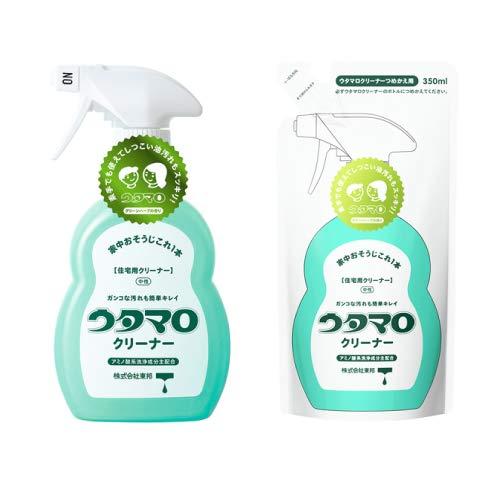 Toho Utamaro Cleaner ชุดสเปรย์ทำความสะอาดพร้อมรีฟิล 2 ชิ้น สูตรอ่อนโยน กลิ่นสมุนไพร ใช้ได้ทั่วบ้านจา