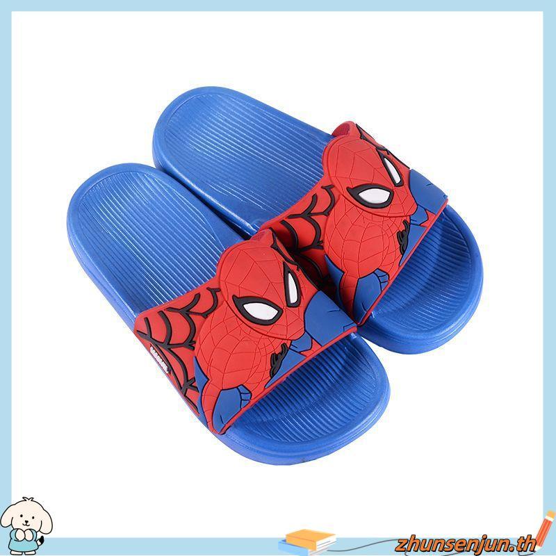 Thailand Superman Boys Sandals พร้อมสายยางนุ่มกันลื่น ADDA 31r4V