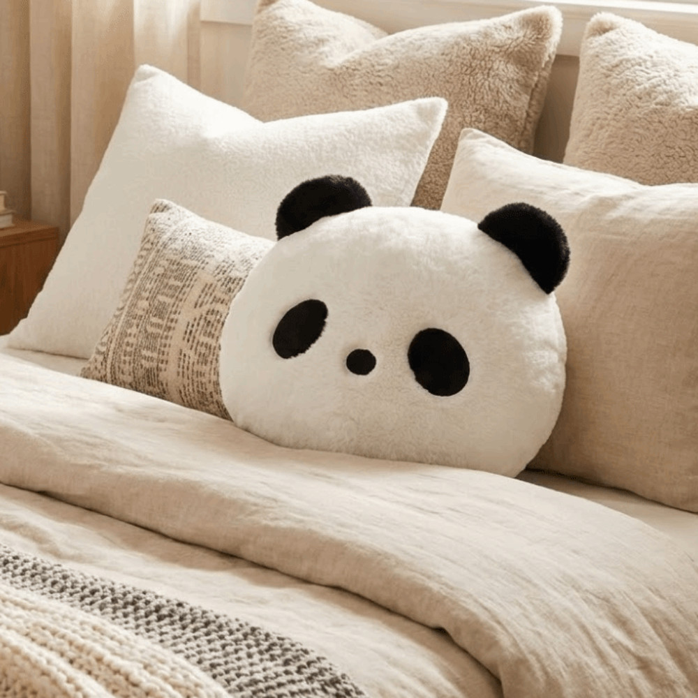 PINOU Plush Panda เบาะ รูปที่ 5