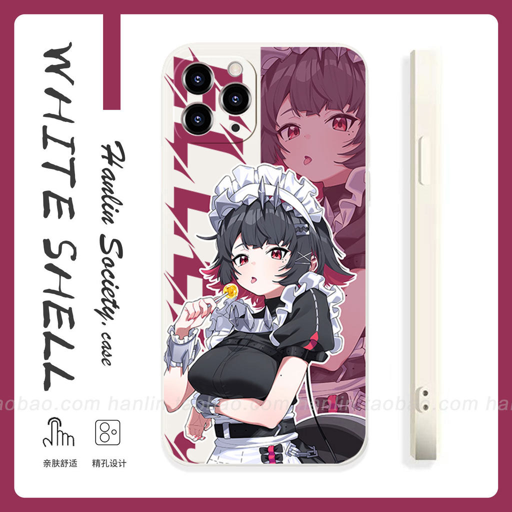 Zenless Zone Zero Ellen Joe pattern Case iPhone 17 16 iPhone 15 14 13 12 11 Plus Pro Max X XR XS SE 