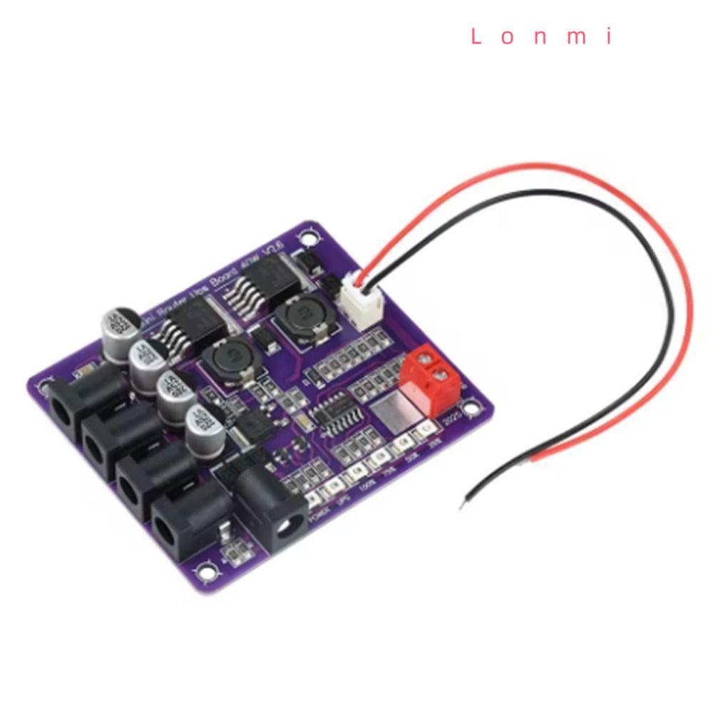 LONMI Mini Router UPS, แหล่งจ่ายไฟ DC 12.6V UPS Board, Professional 4 ทิศทางเอาต์พุต 40W Power Route