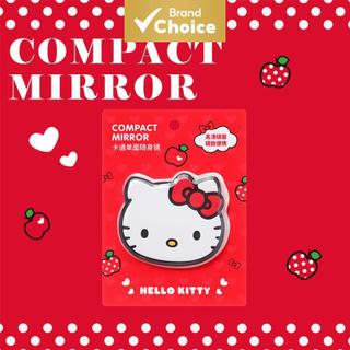 MINISO  เฮลโลคิตตี้ แอปเปิ้ล ซีซั่น ซีรีส์ - กระจกพกพาการ์ตูนสุดน่ารัก ขนาด 11 ซม. × 15 ซม. ของขวัญในอุดมคติ