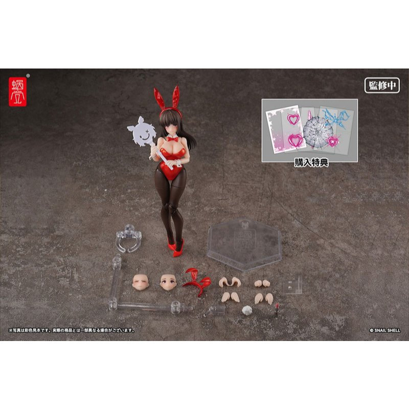 ( 📌 PRE-ORDER) Kuusou JK Series JK-01 Bunny Girl Lena 1/12 Complete Model Action Figure Genuine