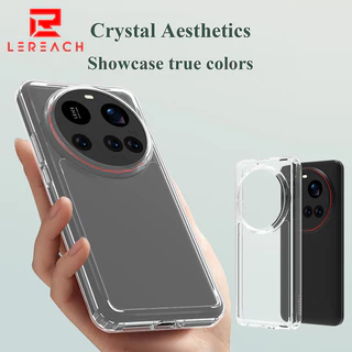 Lenuo & Lerques สําหรับ Xiaomi 17 Ultra 15T 17T Pro เคสแม่เหล็กคริสตัลใสกันกระแทกพร้อมเทคโนโลยีป้องกันการเหลือง TPU PC Hybrid Design
