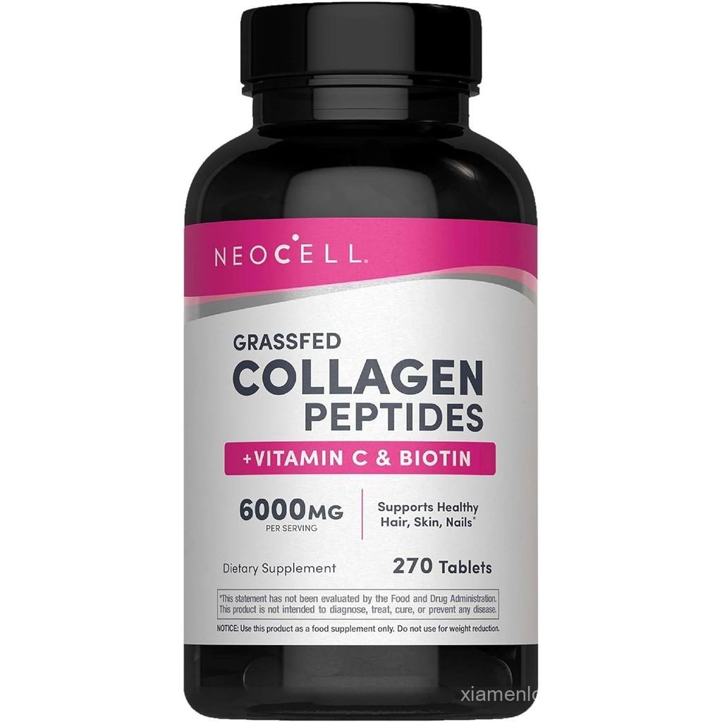 NeoCell Super Collagen With Vitamin C and Biotin, Skin, Hair and Nails Supplement, Includes Antioxid