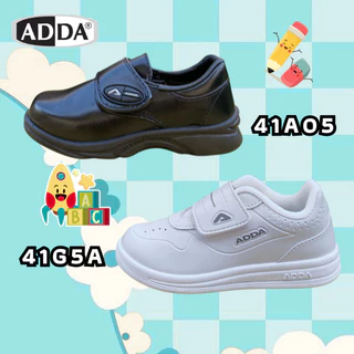 🛵ส่งทันที 2 ชม.🏪💫รองเท้านักเรียน ADDA 41A05/41G5A รองเท้านักเรียนอนุบาล ขาวล้วน-ดำล้วน Size25-35