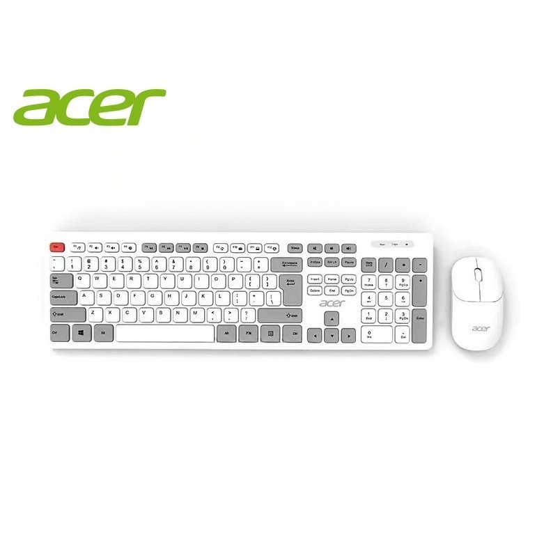 Acer OAK920 คีย์บอร์ดแบบคีย์บอร์ดไร้สายชุดเมาส์สำหรับสำนักงานและความบันเทิง(คีย์บอร์ดไม่มีภาษาไทย) - รูปที่ 3