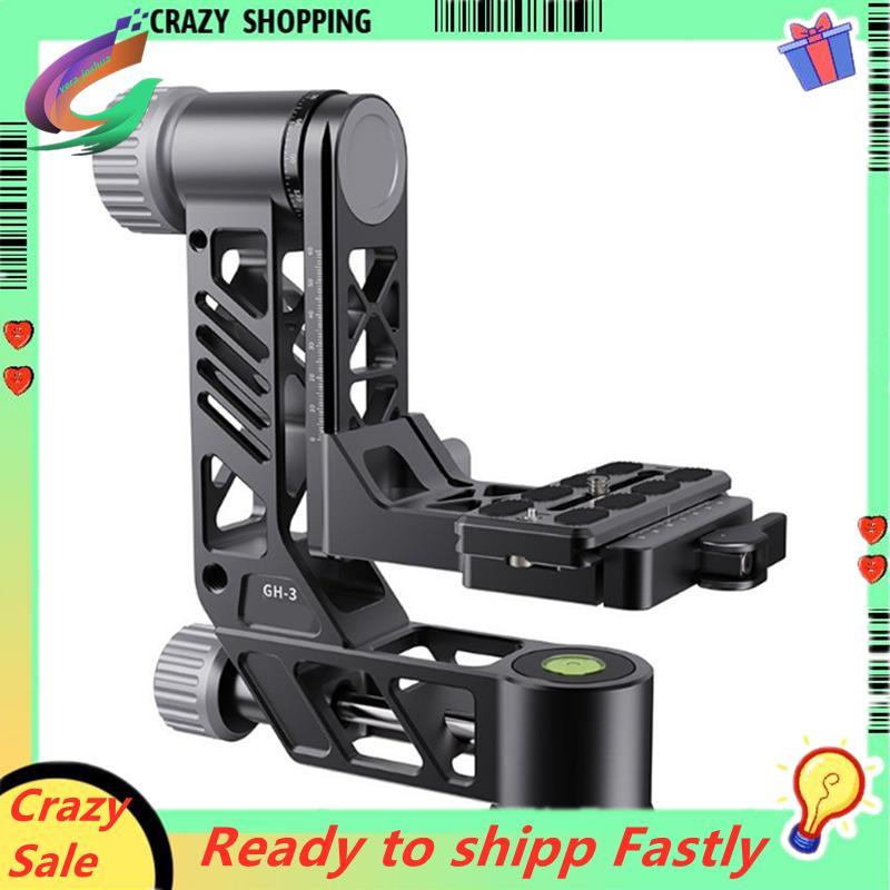 GH-3 ขาตั้งกล้อง Gimbal Head GH-3 กล้อง Gimbal Stabilizer สําหรับ Wildlife & Bird การถ่ายภาพโหลด 25 