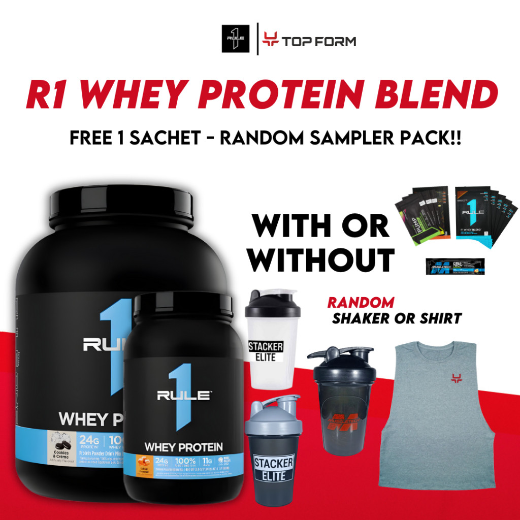 Rule 1 R1 Whey Blend 2lbs, 5lbs และ 10lbs