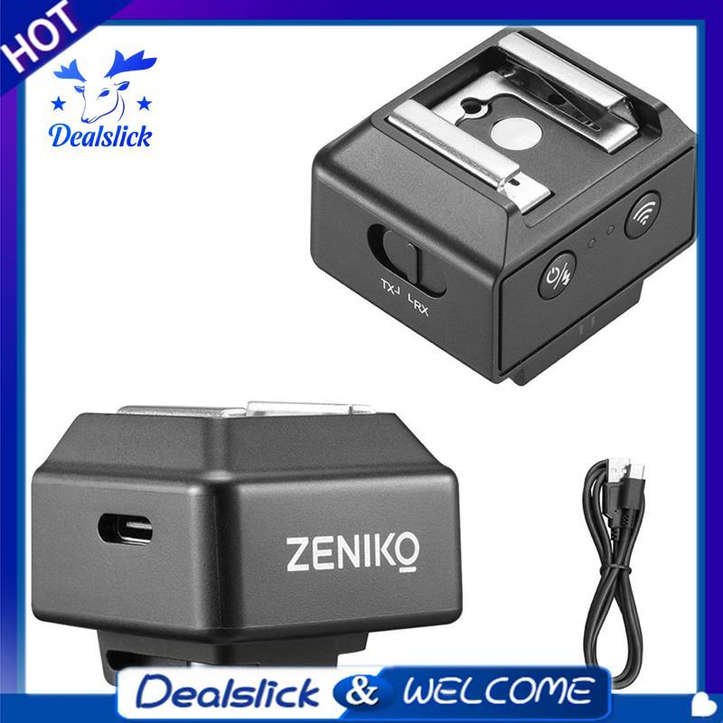 T1 ไร้สาย Mini Flash Trigger 2.4GHz Universal Hot Shoe รีโมทคอนโทรล Trigger ZV1 Z30 Q3