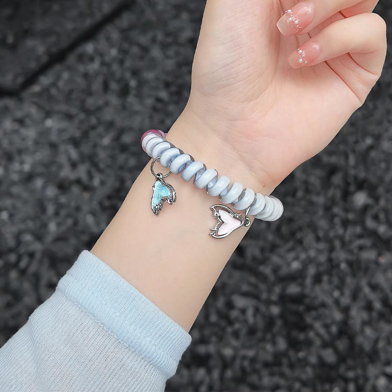 Scrunchie สาย Cute สำหรับ for Smartwatch Redmi Watch 6 5 4 สาย TPU ยืดหยุ่นสำหรับ for Xiaomi Mi Band 9 Pro/8 Pro ราคา ถูกที่สุด ดีลบีเคเค แกลเลอรีภาพที่ 5