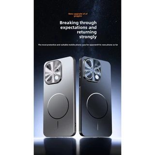 YYN สําหรับ OPPO Reno 15 Pro Max 5G Reno15pro Reno15 ปลอกเทปแม่เหล็กความละเอียดสูงเลนส์ฟิล์มกันกระแทกเคสโทรศัพท์เคสแข็ง