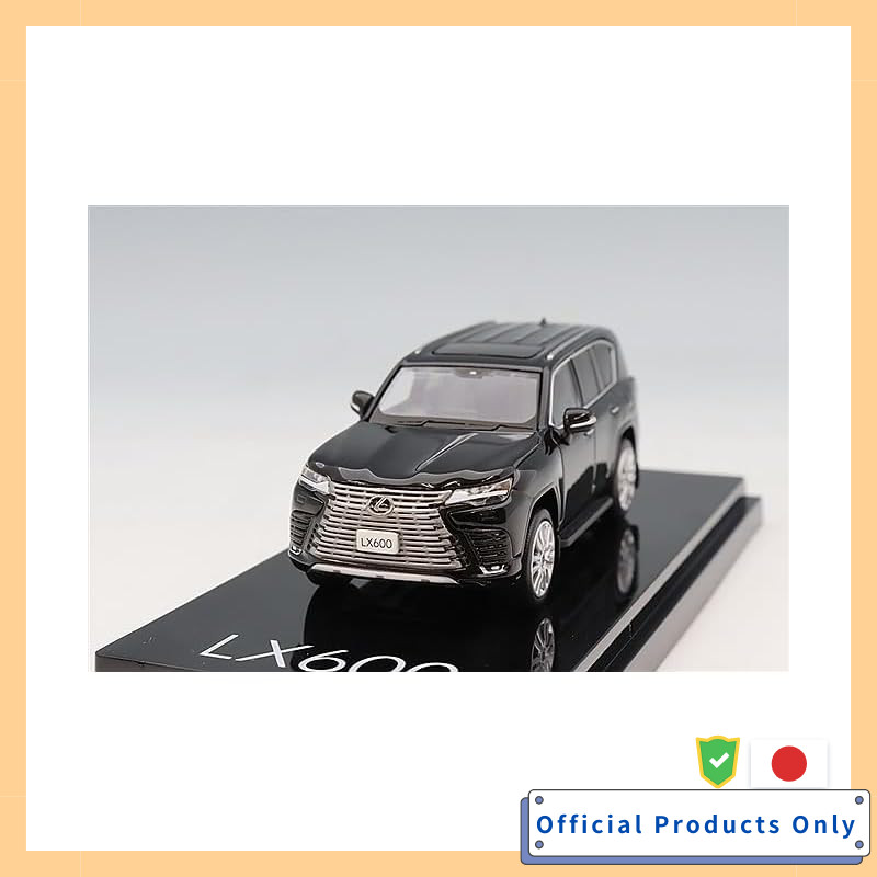 1/64 Lexus LX600 Executive Black/Black Interior