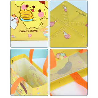 (ซื้อ 1 แถม 1）ร้อมส่ง กระเป๋าถือ ลายการ์ตูน ถุงผ้าไม่ทอ ผ้าสปันบอนด์ ถุงหิวช้อปปิ้ง น่ารักๆ