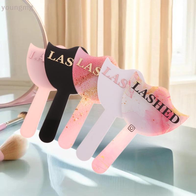 [YG] Lash Artist Social Media Face Prop อย่างส่วนตัวความงามป้าย Lash Sign Salon ตกแต่งขนตาช่าง Photo Prop TH