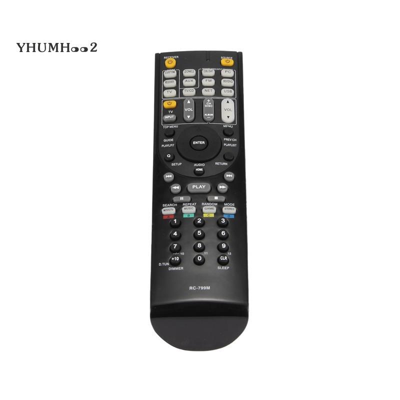 [yhumh002]รีโมทคอนโทรลสําหรับ RC-799M HT-R391 HT-R558 HT-R590 HT-R591 HT-S5500 RC-834M RC-737M RC-81