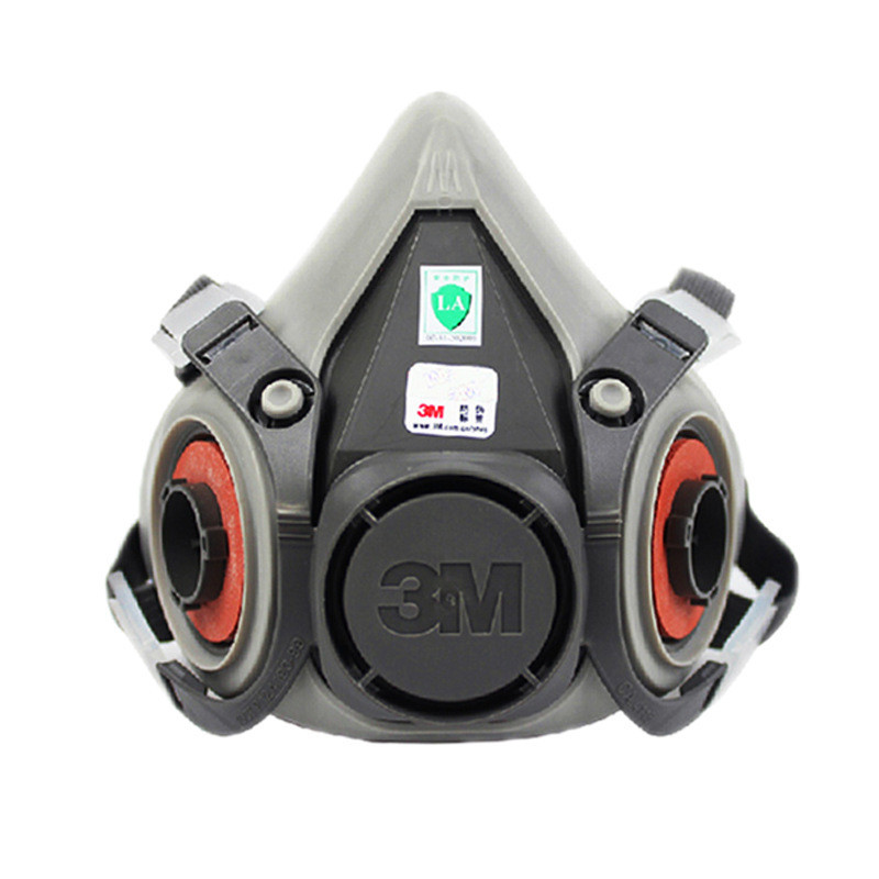 3ม6200 หน้ากากครึ่งกันฝุ่นหน้ากากป้องกันแก๊สหายใจตัวเองใช้ป้องกันแรงงานหน้ากากป้องกัน6200หน้ากากครึ่