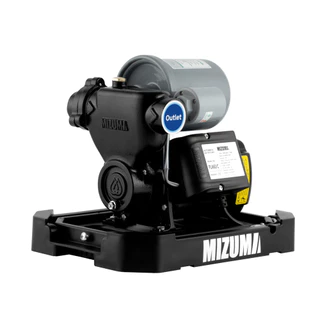 MIZUMA ปั้มน้ำอัตโนมัติพร้อมฝาครอบ รุ่นPLA60/C กำลัง370 วัตต์ สีขาวดำ ยอดขายอันดับ1