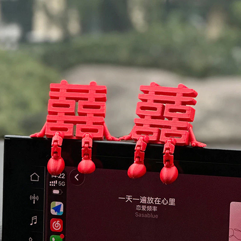 ตัวอักษรมงคล 3D พิมพ์ สำหรับงานแต่งงาน ปีใหม่ และขึ้นบ้านใหม่ thumbnail 8