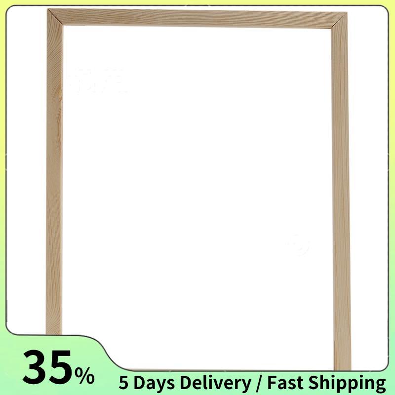 40X50 ซม. กรอบไม้ ทําเอง กรอบรูปศิลปะเหมาะสําหรับตกแต่งบ้านภาพวาดภาพวาดภาพวาดการวาดภาพดิจิตอล