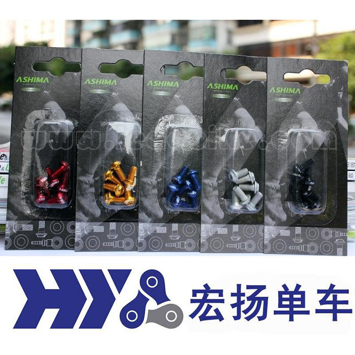 ASHIMA ALUMINIUM7075 สกรูกรงขวดอลูมิเนียม