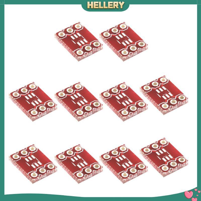 [HelleryTH] แพ็ค 10 ชิ้น 6 พิน SOT23 เป็นอะแดปเตอร์ DIP บอร์ด PCB SMD บอร์ดแปลงใหม่