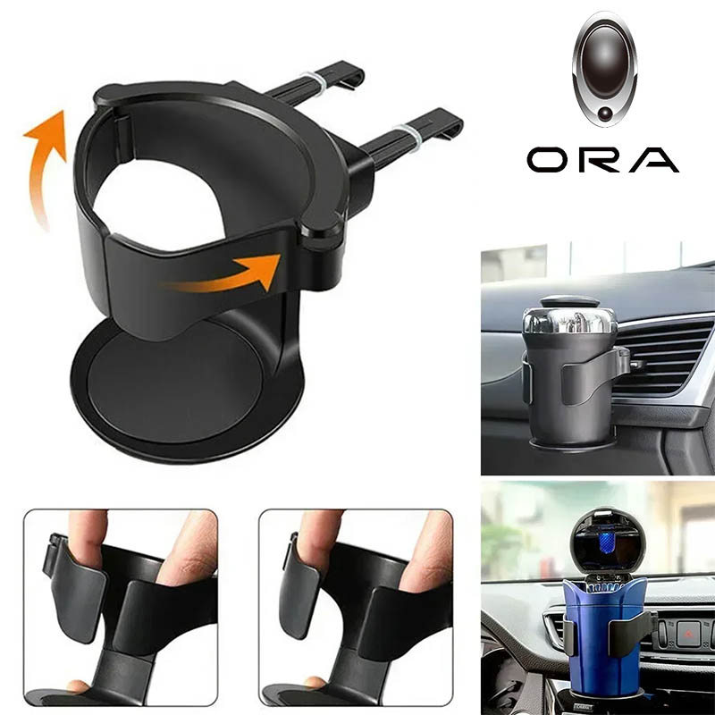 ORA 07 GOOD CAT GT  ที่วางแก้วเครื่องดื่มแบบพับได้สําหรับรถยนต์ ช่องระบายอากาศ