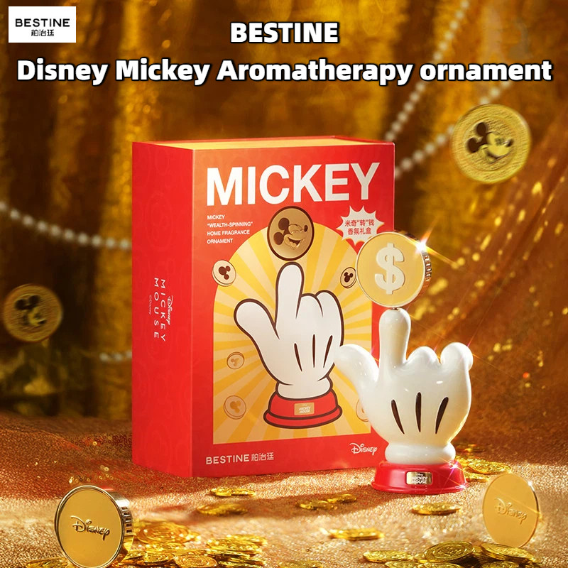 BESTINE Disney Mickey Aromatherapy เครื่องประดับกลิ่นหอมเดสก์ท็อปในร่มของขวัญวันเกิด