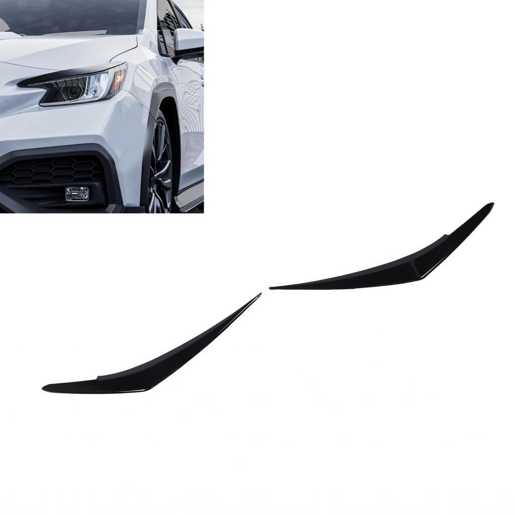 ไฟหน้าคิ้วป้องกันไฟหน้าฝาปิดตา 2 ชิ้นสำหรับ WRX STI VB 2022+