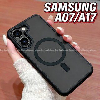เคสผิวด้าน เคส For Samsung A37 A57 A07 A17 A06 A56 A54 A55 A16 A35 A26 A36 5G เคสสำหรับ แบบผิวด้าน รองรับ เคสมีแม่เหล็ก